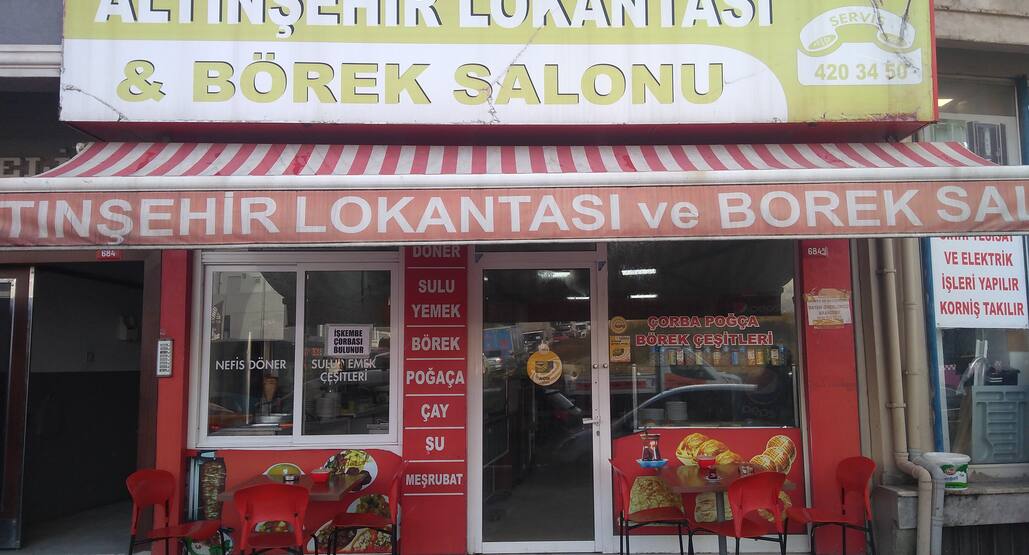 Altinsehir Lokantasi Borek Salonu Ihlamurkuyu Merkez Istanbul